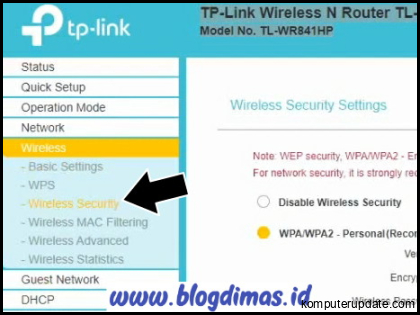 Cara Mengetahui Password WIFI TP-Link Dengan Mudah - Blog Dimas