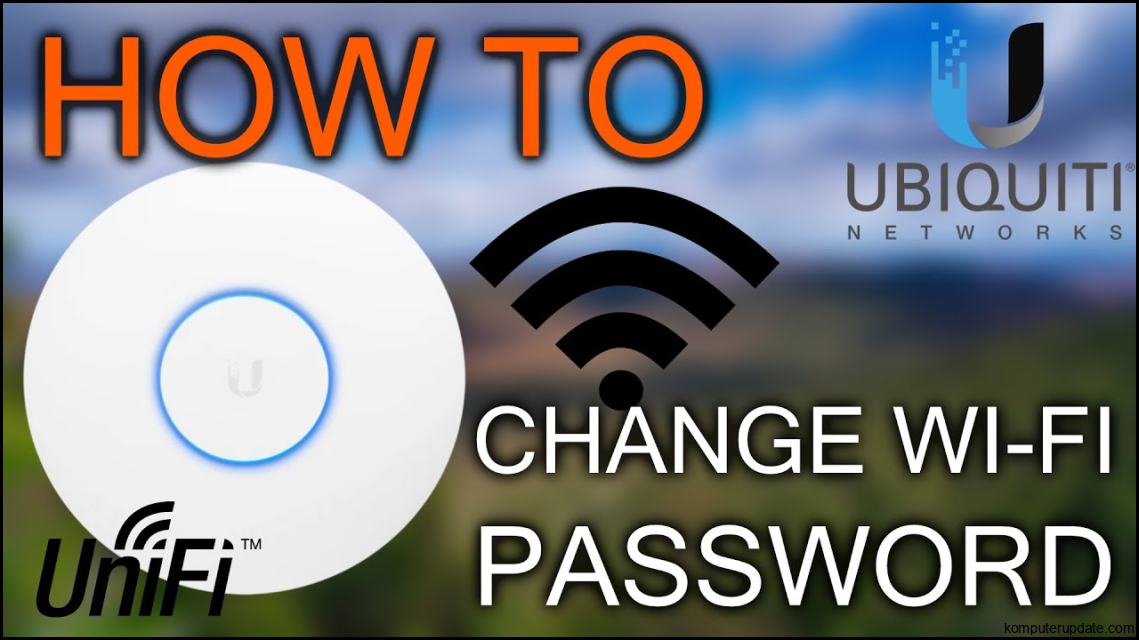 How to change Wi-Fi Password / Ubiquiti Unifi - YouTube