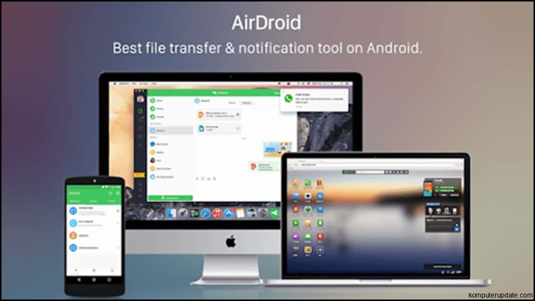 Transfer File Android Tanpa Kabel USB Dengan Aplikasi AirDroid